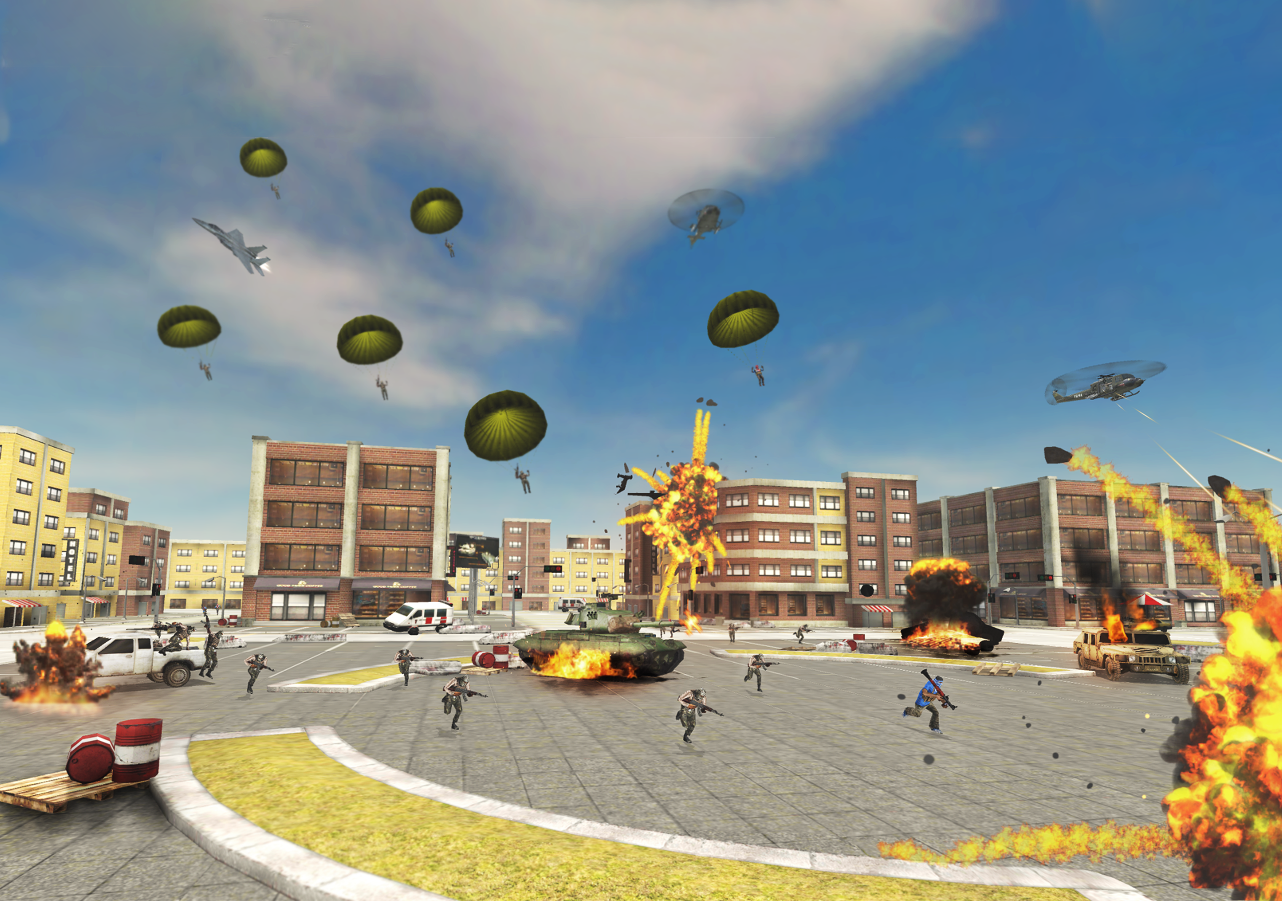 World War: Fight For Freedom ภาพหน้าจอเกม