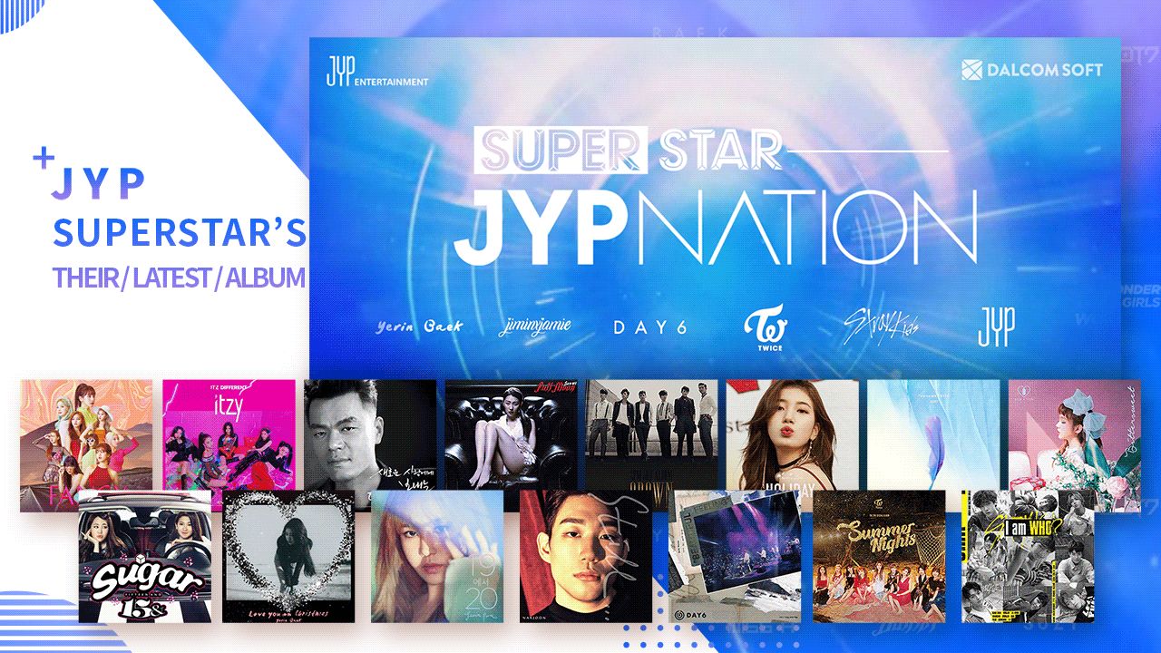 Screenshot of SuperStar JYPNATION