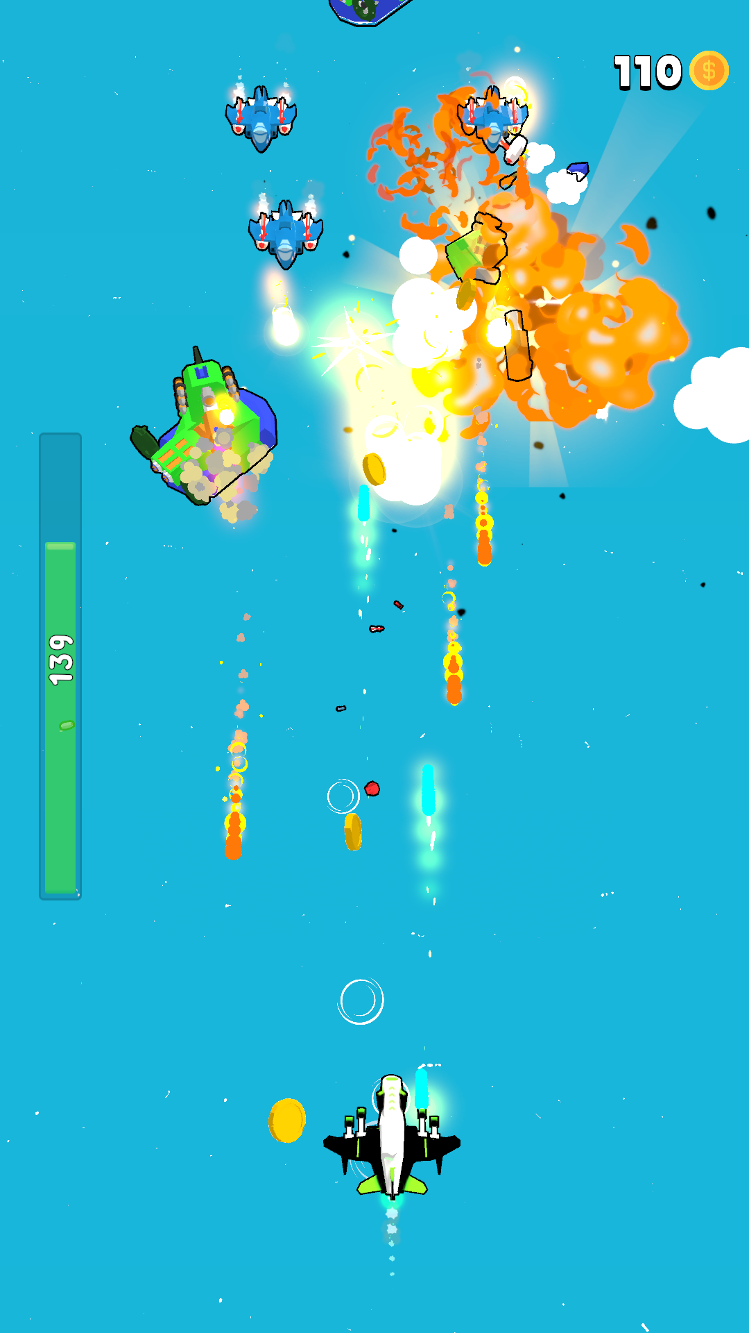 Space Shooter: Air Battle 1945 게임 스크린 샷