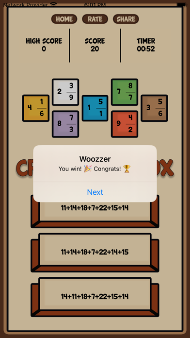 Woozzer Game Screenshot