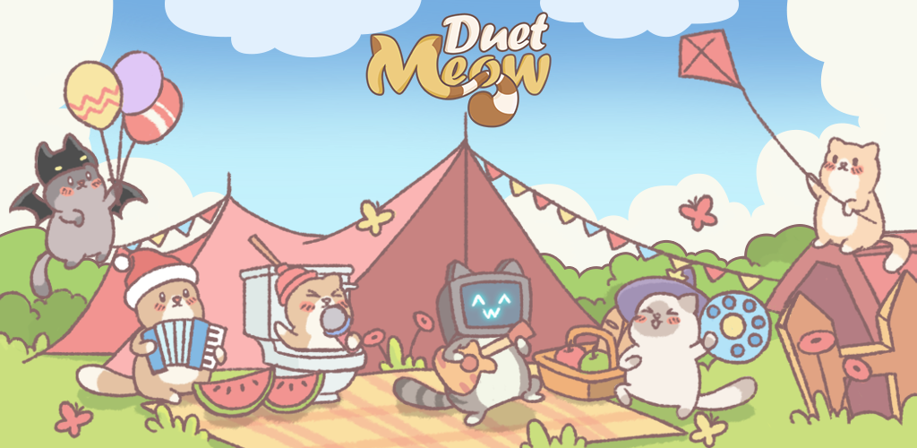 Banner of Kpop Duet Cats: Cute Meow Game 