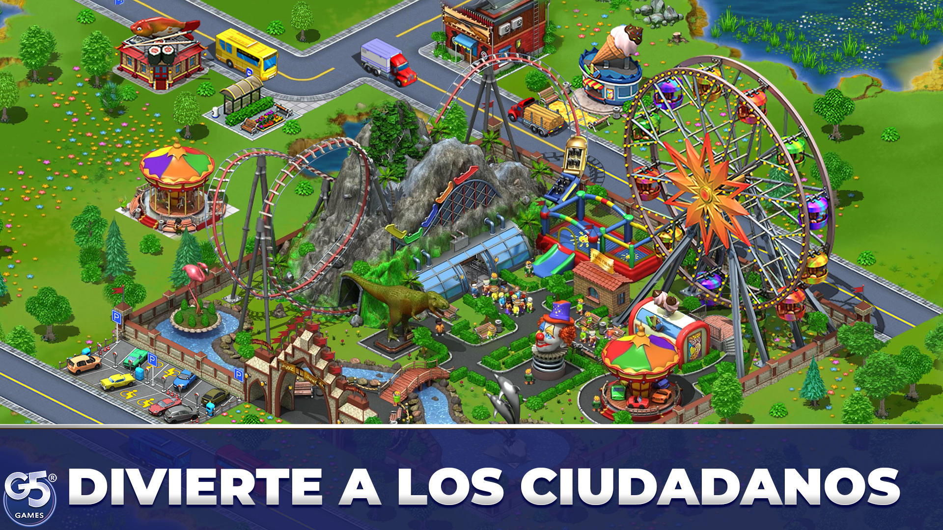 Captura de Pantalla del Juego Virtual City Playground・Сuidad