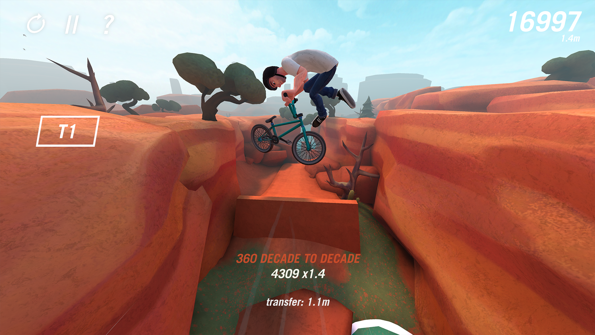 Cuplikan Layar Game Trail Boss BMX