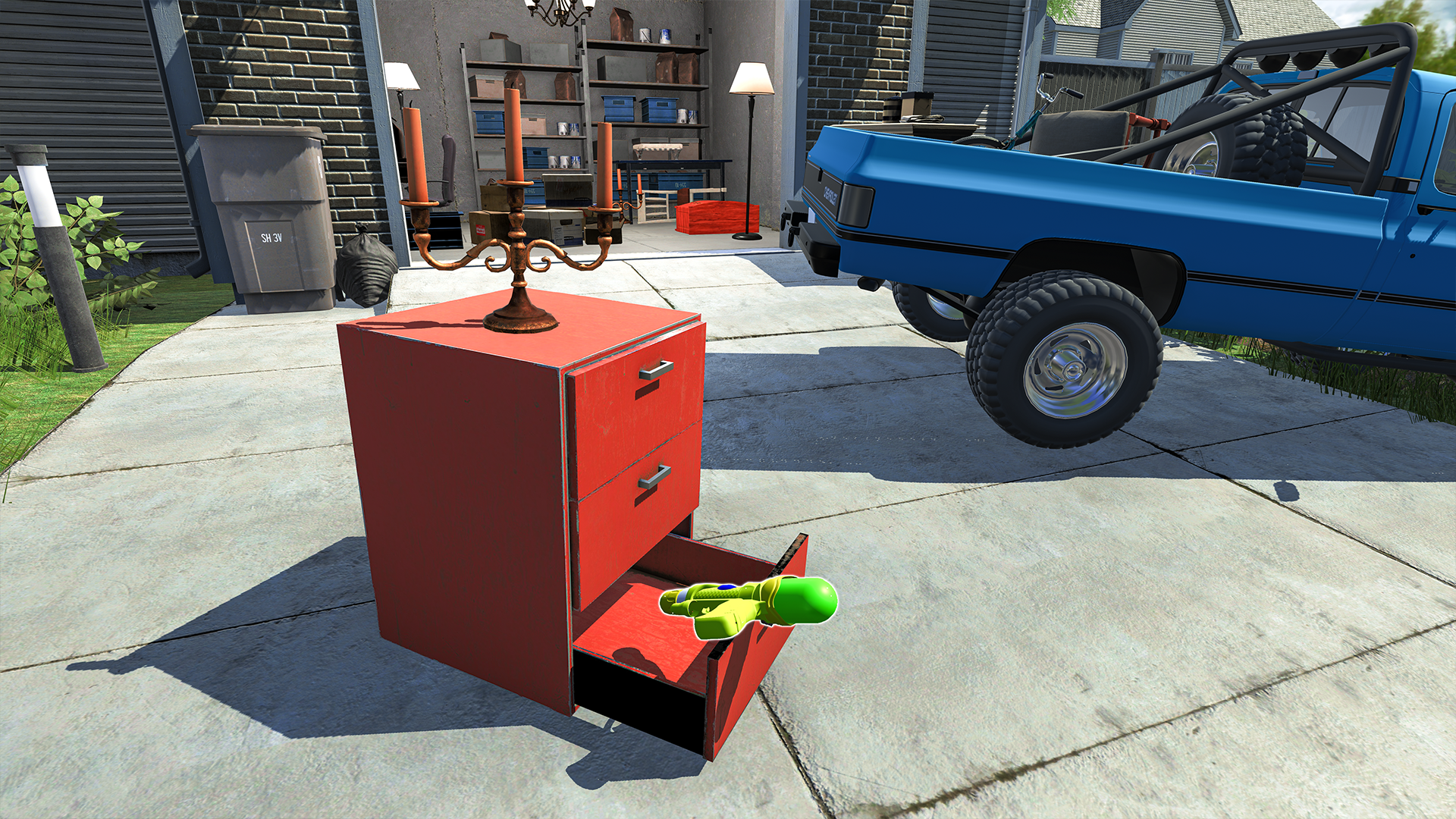 Screenshot of Storage Hustle Simulator Game