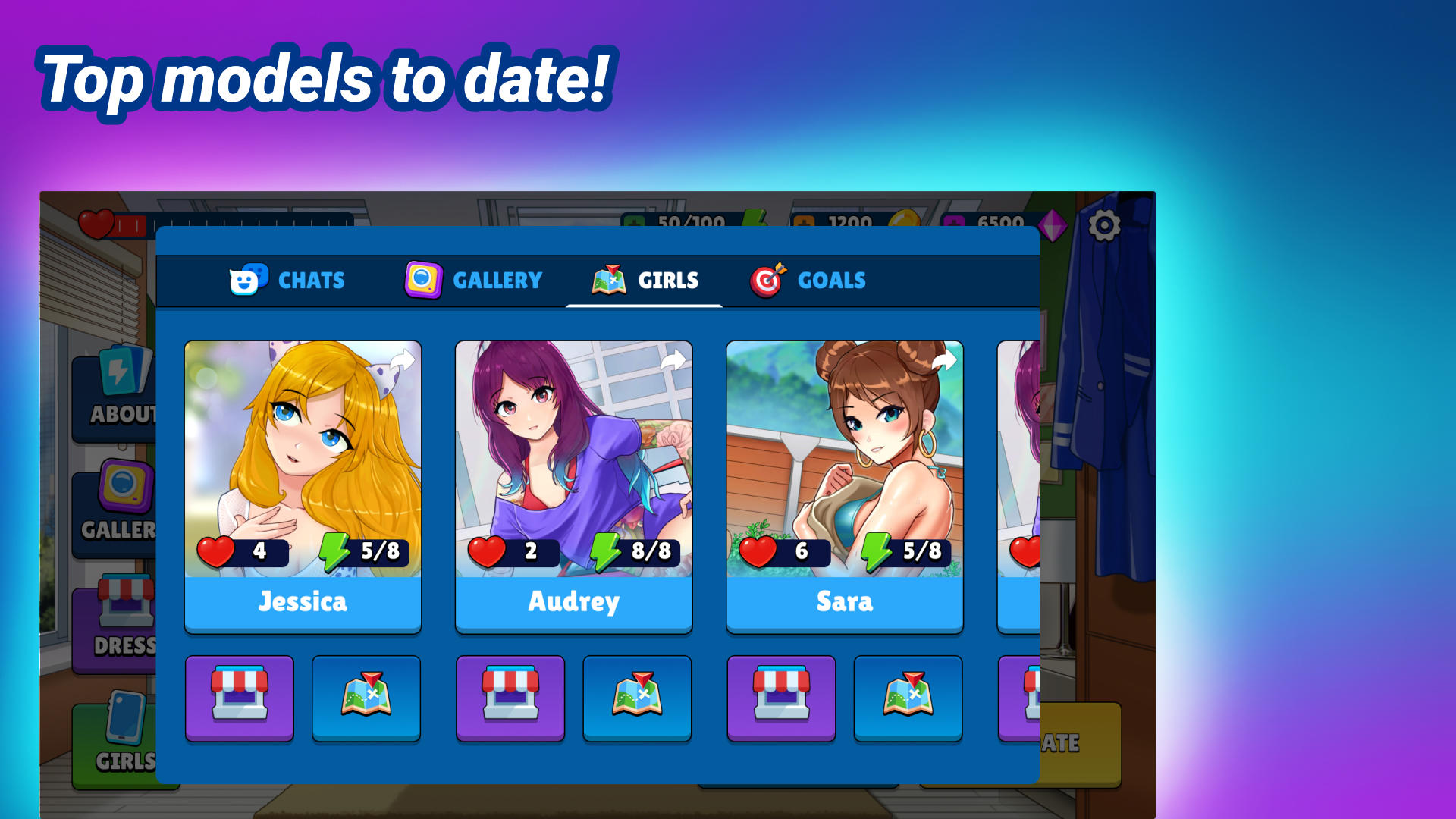 PP: Adult Games Fun Girls sims Game Screenshot