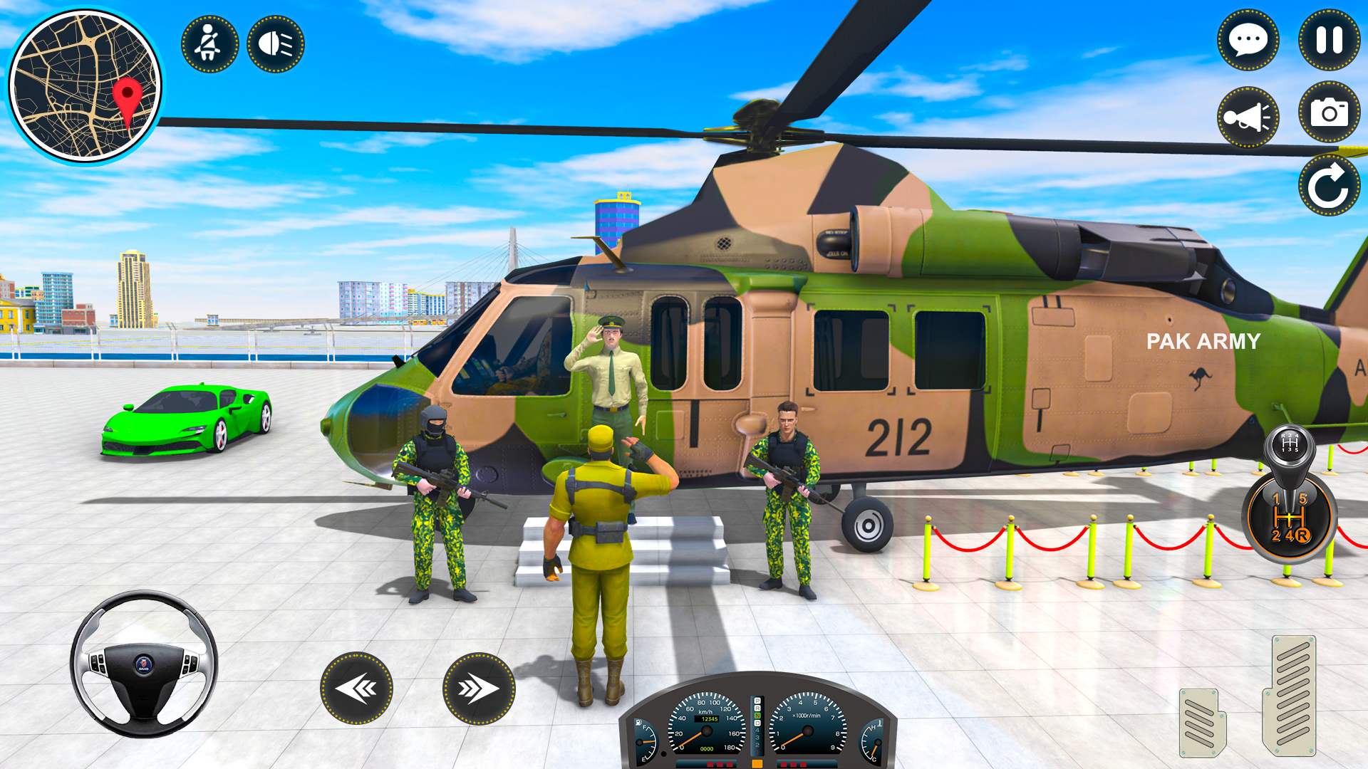 Screenshot of Us Army Vehicle Transport Sim