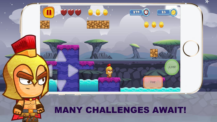 Super Spartan Game Screenshot