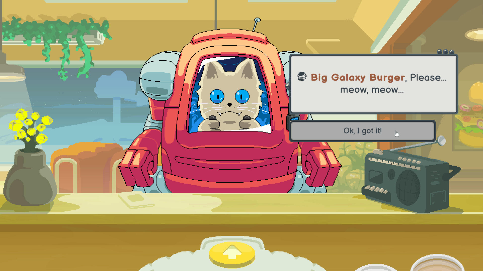 Galaxy Burger 게임 스크린 샷