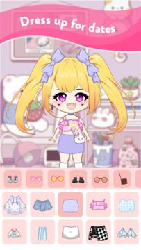 Chibi Doll: Dress Up & Make Up Game Screenshot