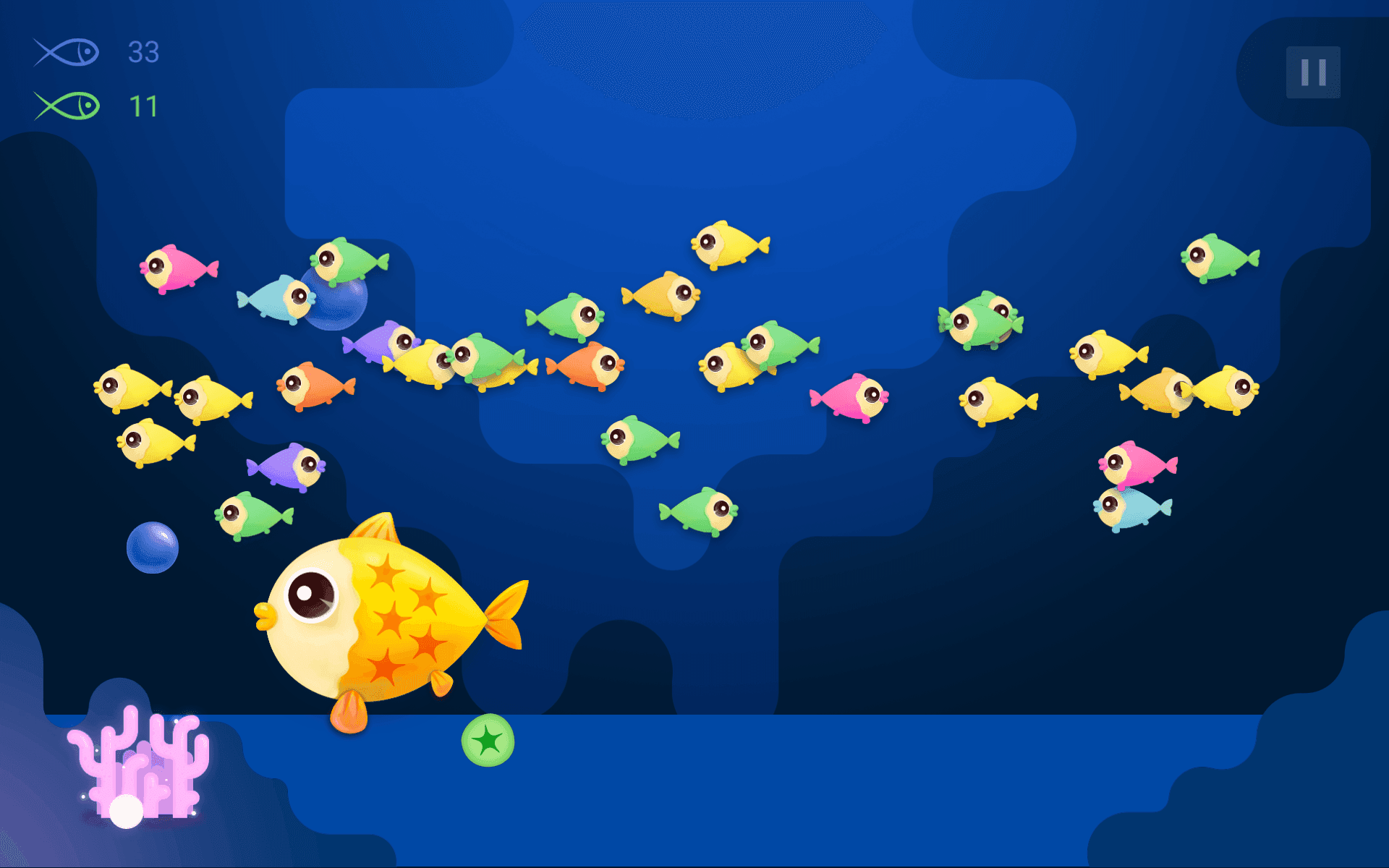 泡泡魚樂園-小小水族館 遊戲截圖