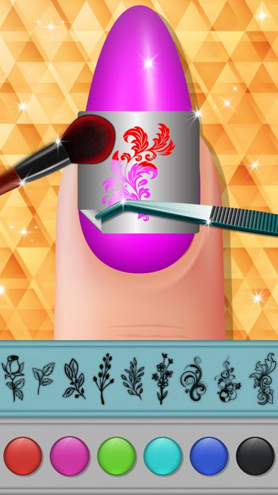 Nail Salon Beautiful - girls makeup makeover and games dressup nails art & nail  polish on the App Store