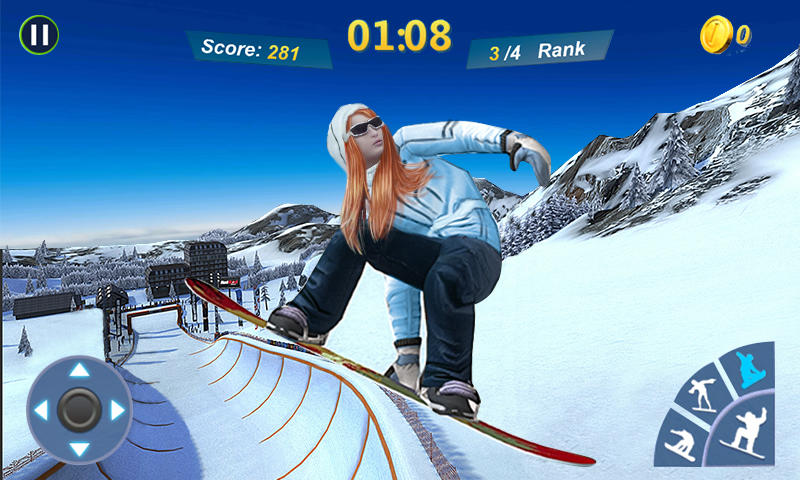 Snowboard Master 3D Game Screenshot