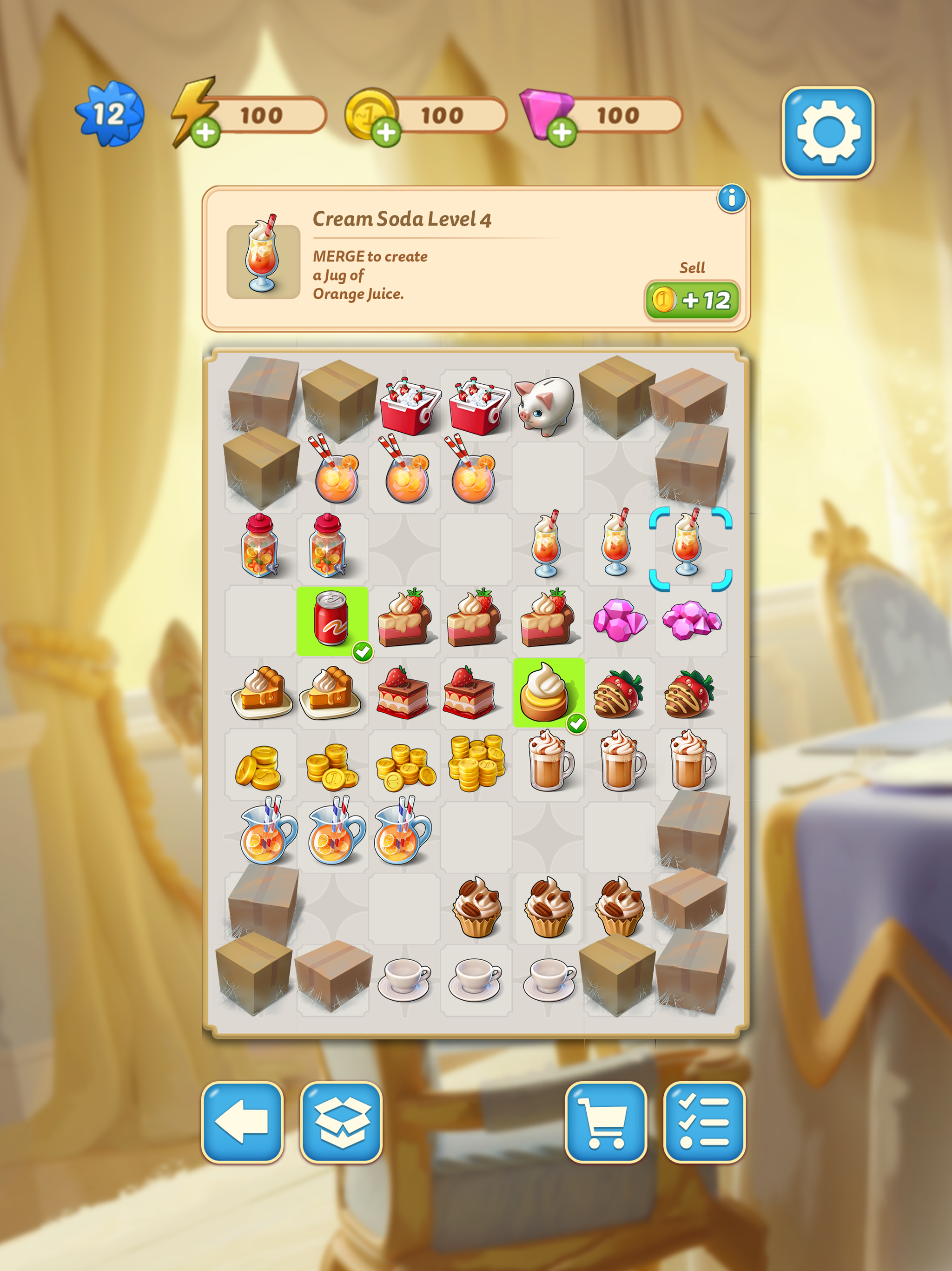 Merge Mansion: Mystery & Story Game Screenshot