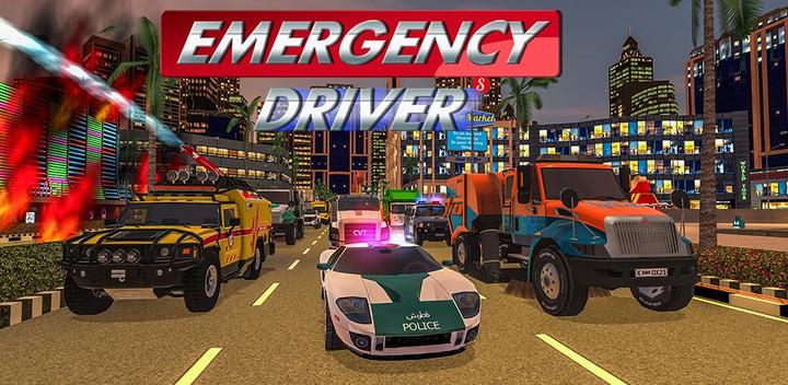 Banner of Emergency Driver Sim: City Her 1.6
