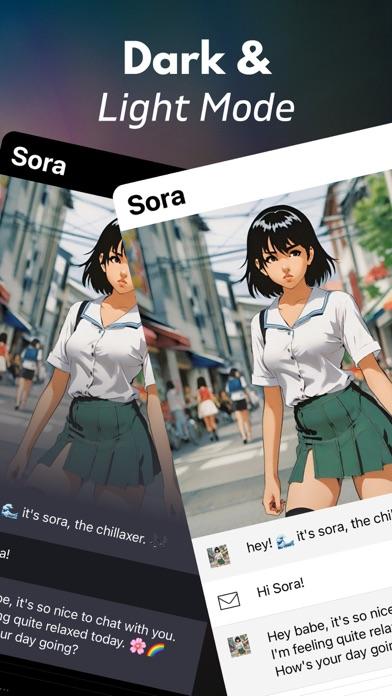 Waifu Chat AI Anime Girlfriend Game Screenshot