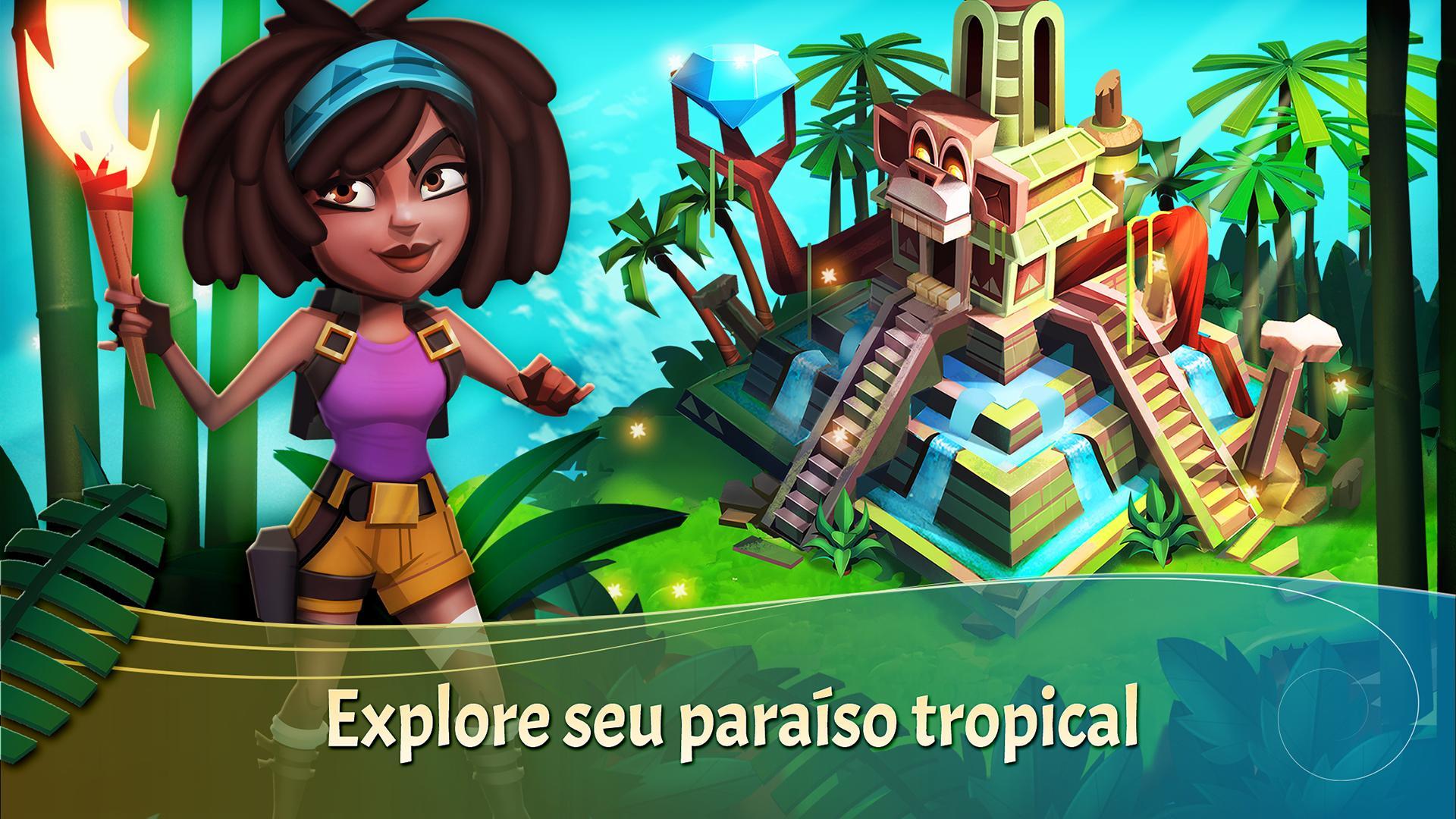 Captura de Tela do Jogo FarmVille 2: Paraíso Tropical