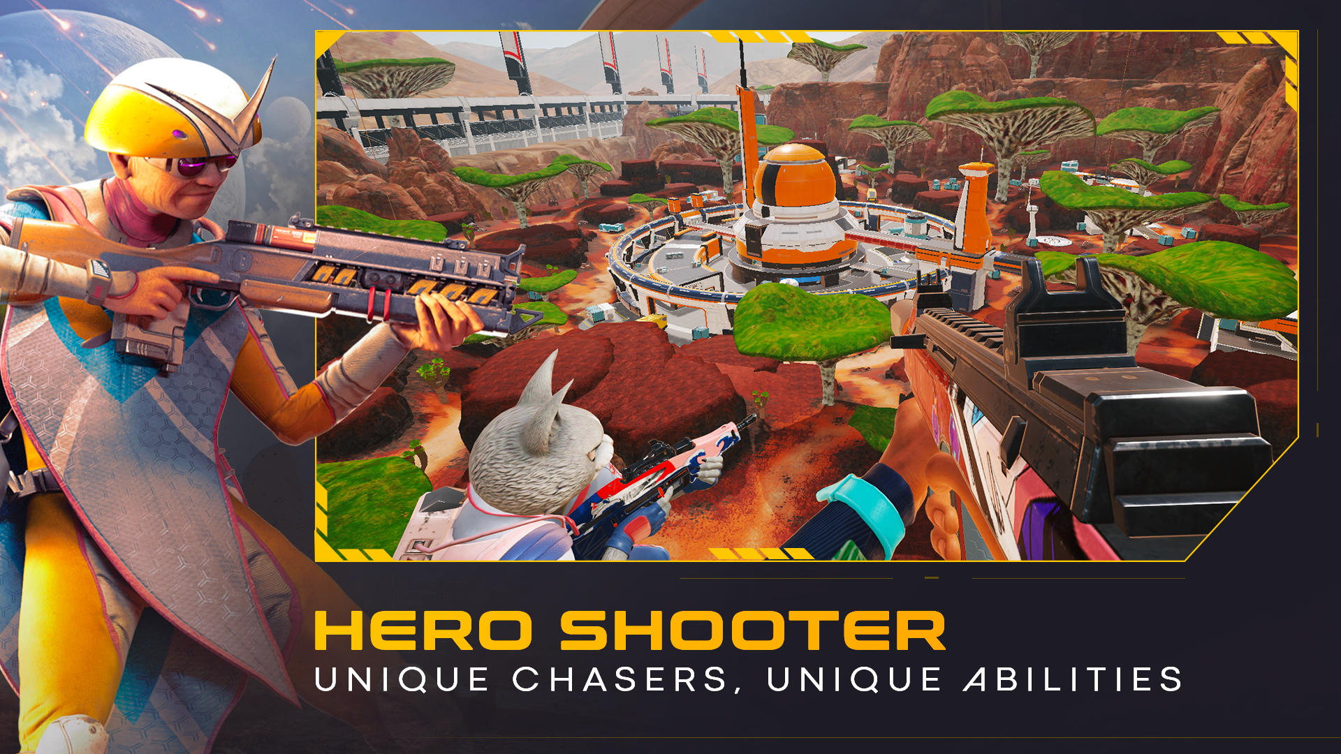 Skyfall Chasers Game Screenshot