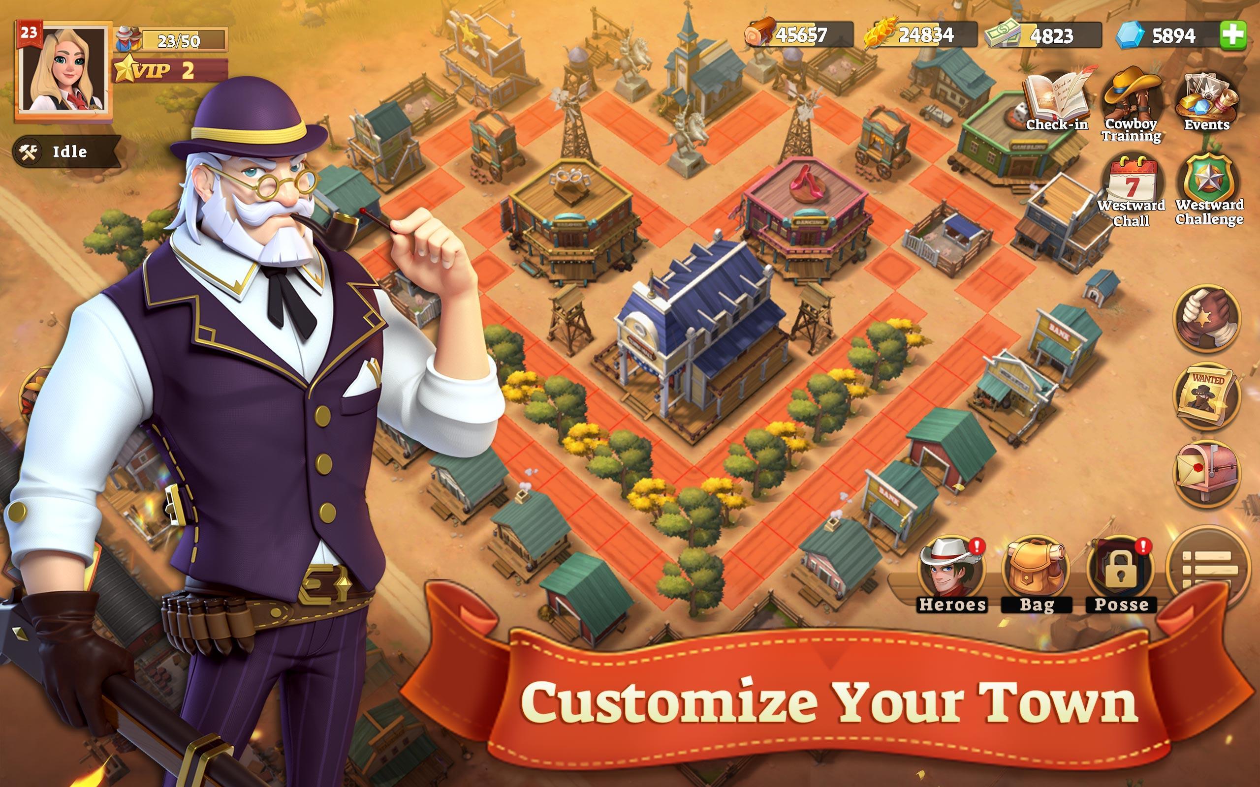 West Heroes Game Screenshot