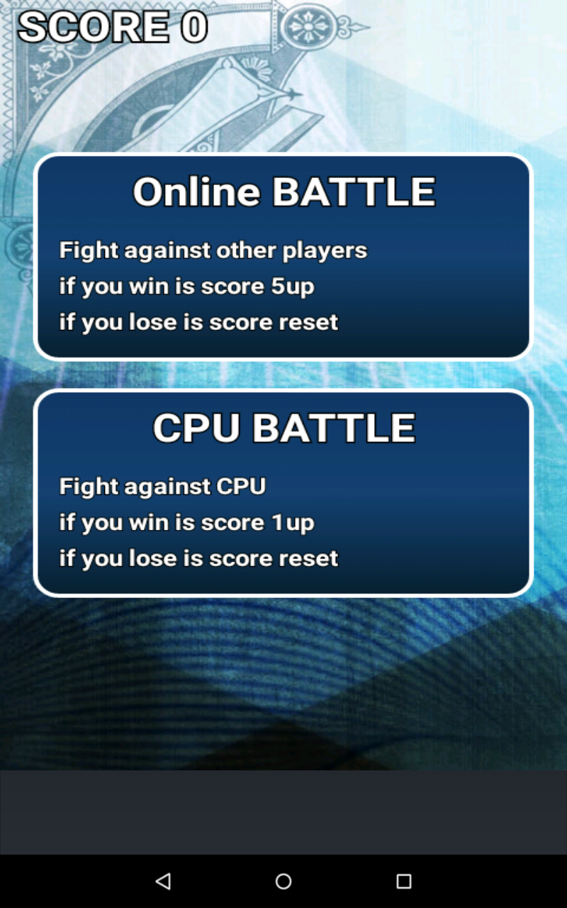 Cuplikan Layar Game Rock-Paper-Scissors