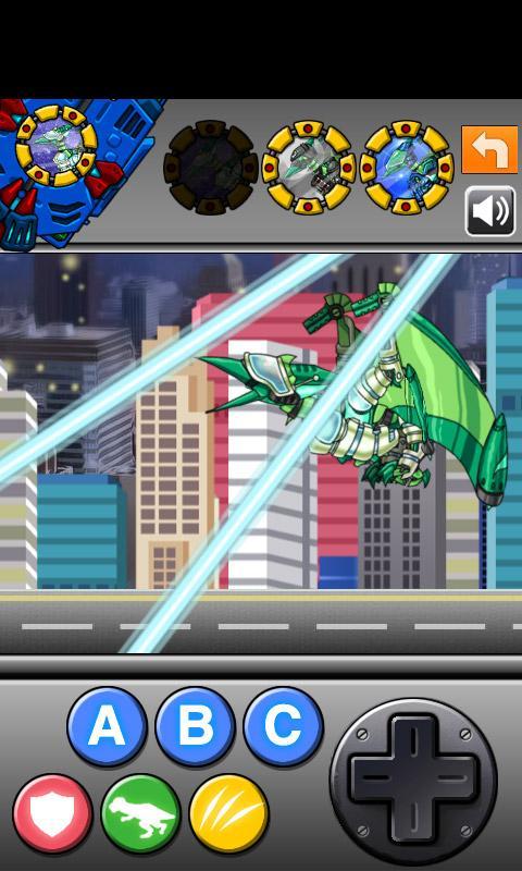 Screenshot of Ptera Green - Transform! Dino Robot