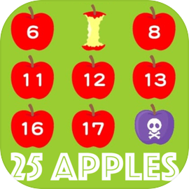 宝探しゲーム【25 apples】宝の鍵はりんごの中に…。