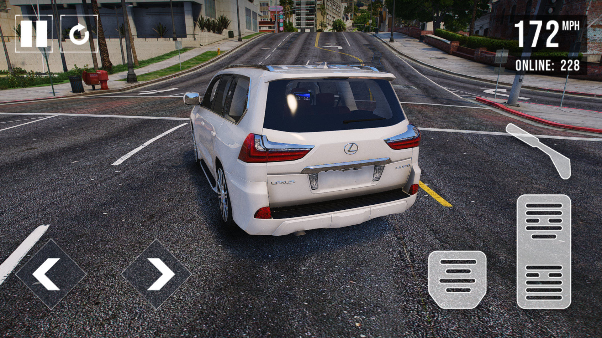 Screenshot 2 of Lexus LS570: City Car Driving 