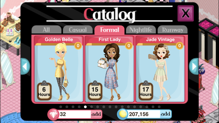 Fashion Story™ Game Screenshot