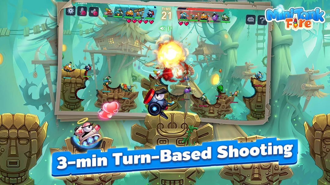 Screenshot of Mini Tank: Fire