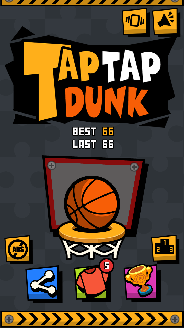 Tap Tap Dunk Game Screenshot