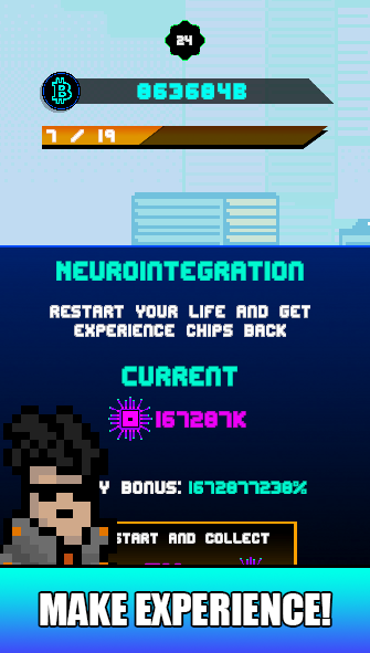 Screenshot 3 of Cyberpunk Clicker 