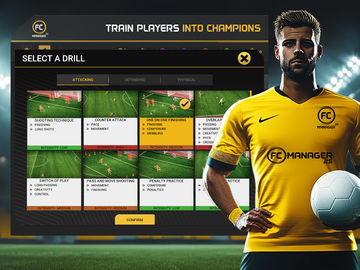 FC Manager 25 - Football Game Game Screenshot