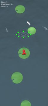 Lilypad Jump Game Screenshot