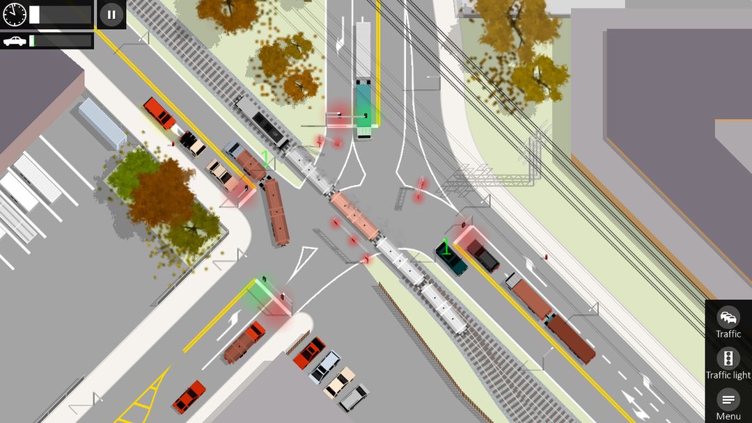 Intersection Controller ภาพหน้าจอเกม