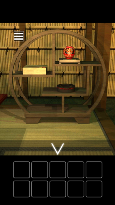 Captura de Tela do Jogo 脱出ゲーム 月見旅館からの脱出