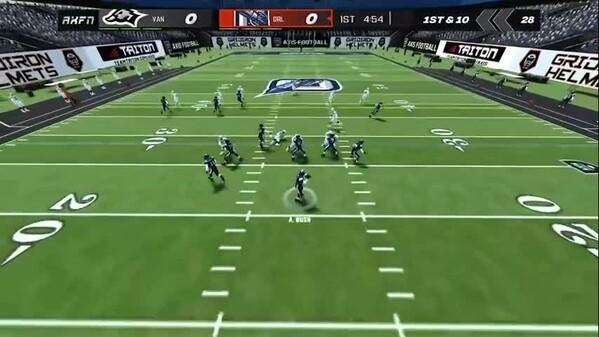Screenshot of the video of Quadra Football 2024