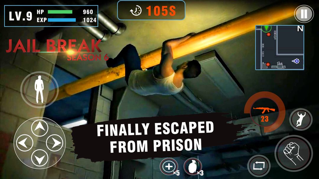 Jail Break Season 6 ภาพหน้าจอเกม