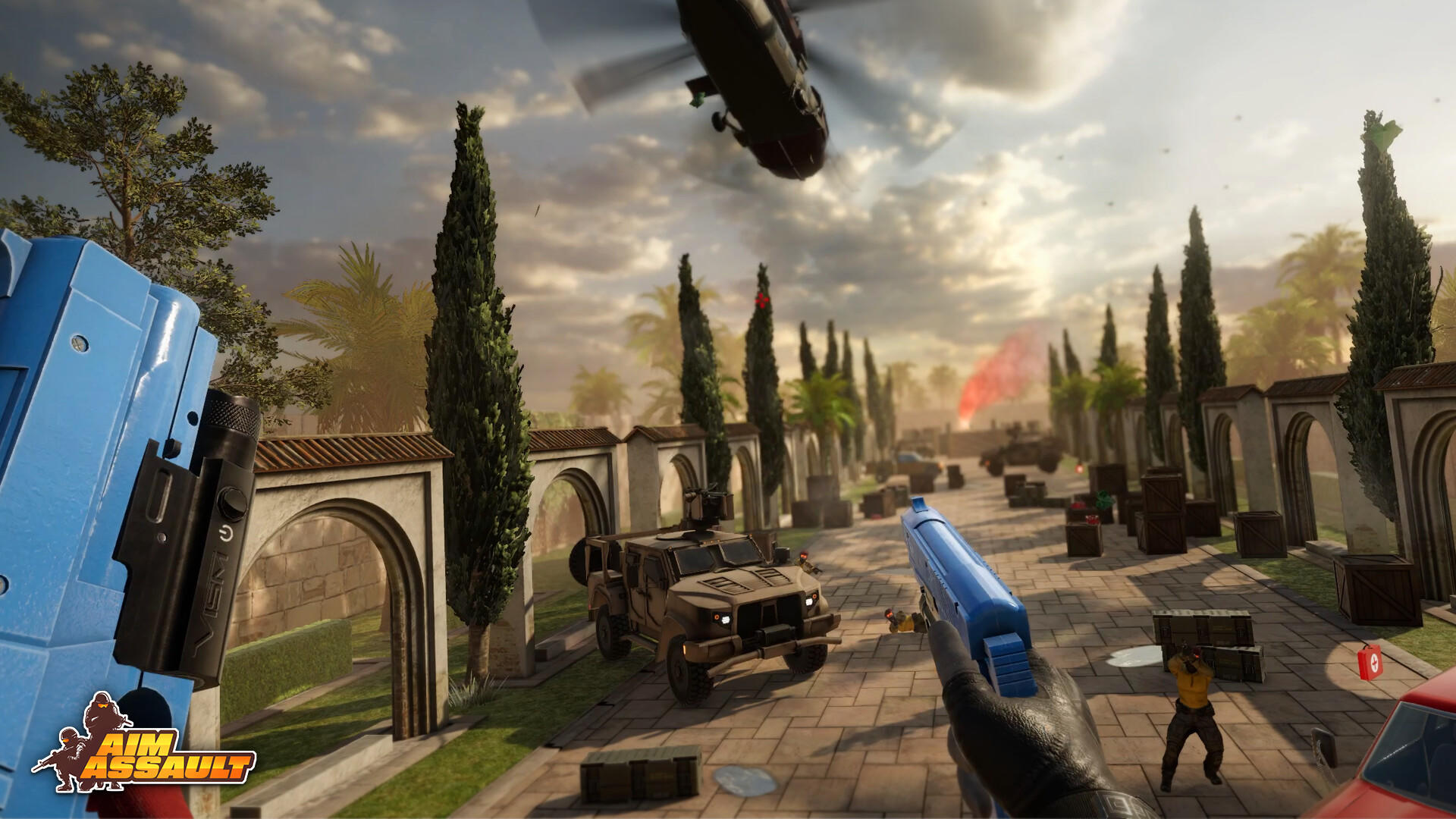 Aim Assault Game Screenshot