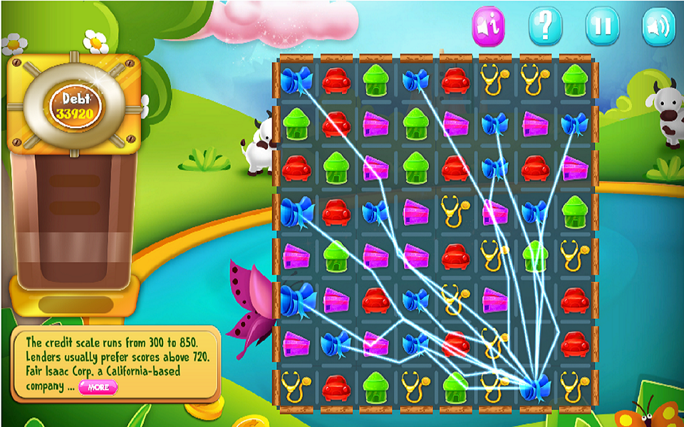 CreditStacker Game Screenshot