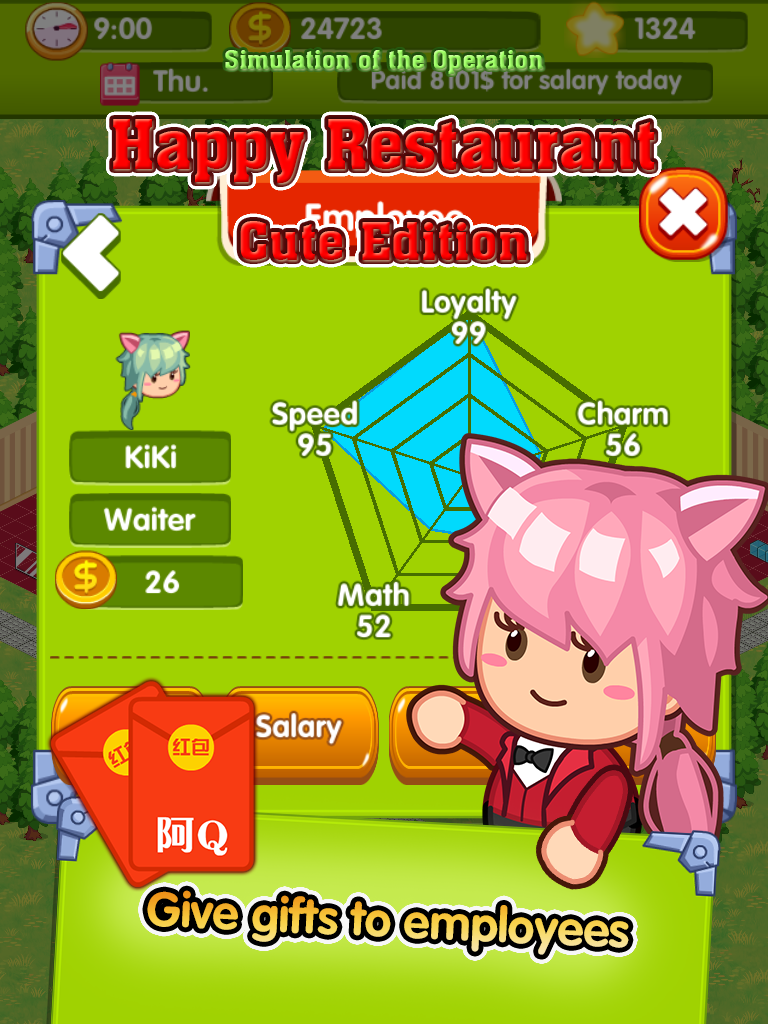 Скриншот игры Happy Restaurant cute edition