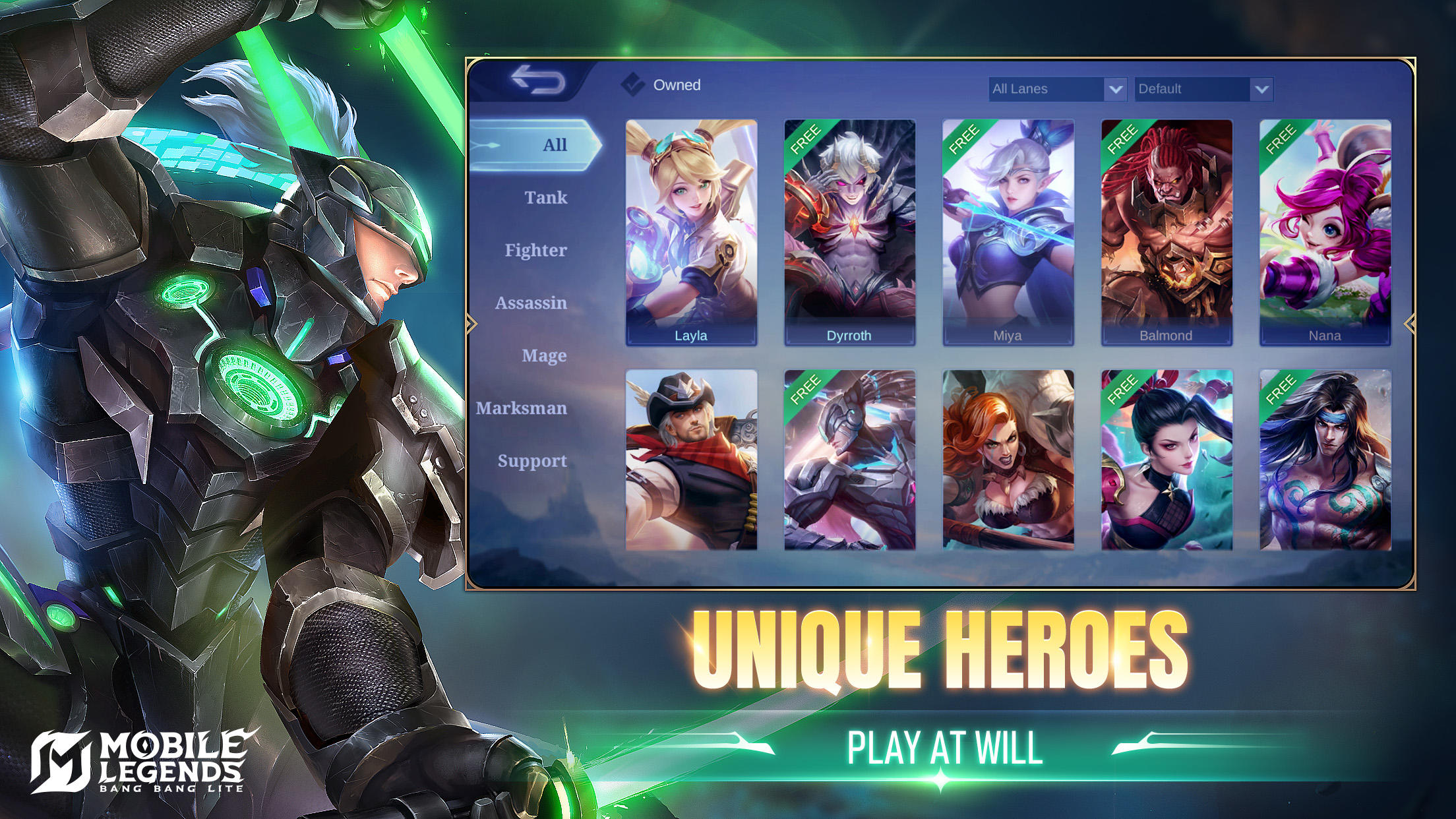 Mobile Legends: Bang Bang Lite Game Screenshot