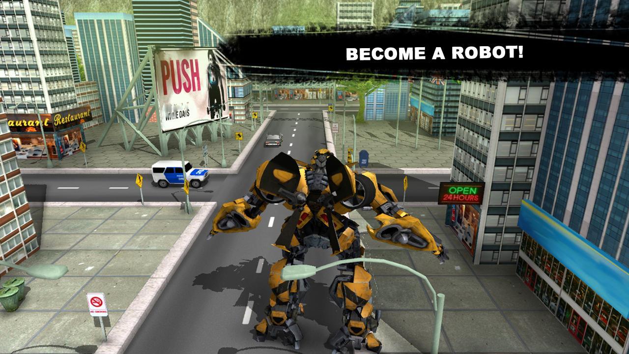Futuristic Robot Car Fighting Game Screenshot