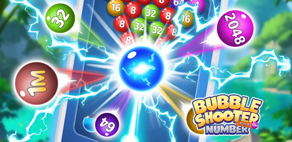 Screenshot of the video of Bubble Shooter Number Pop