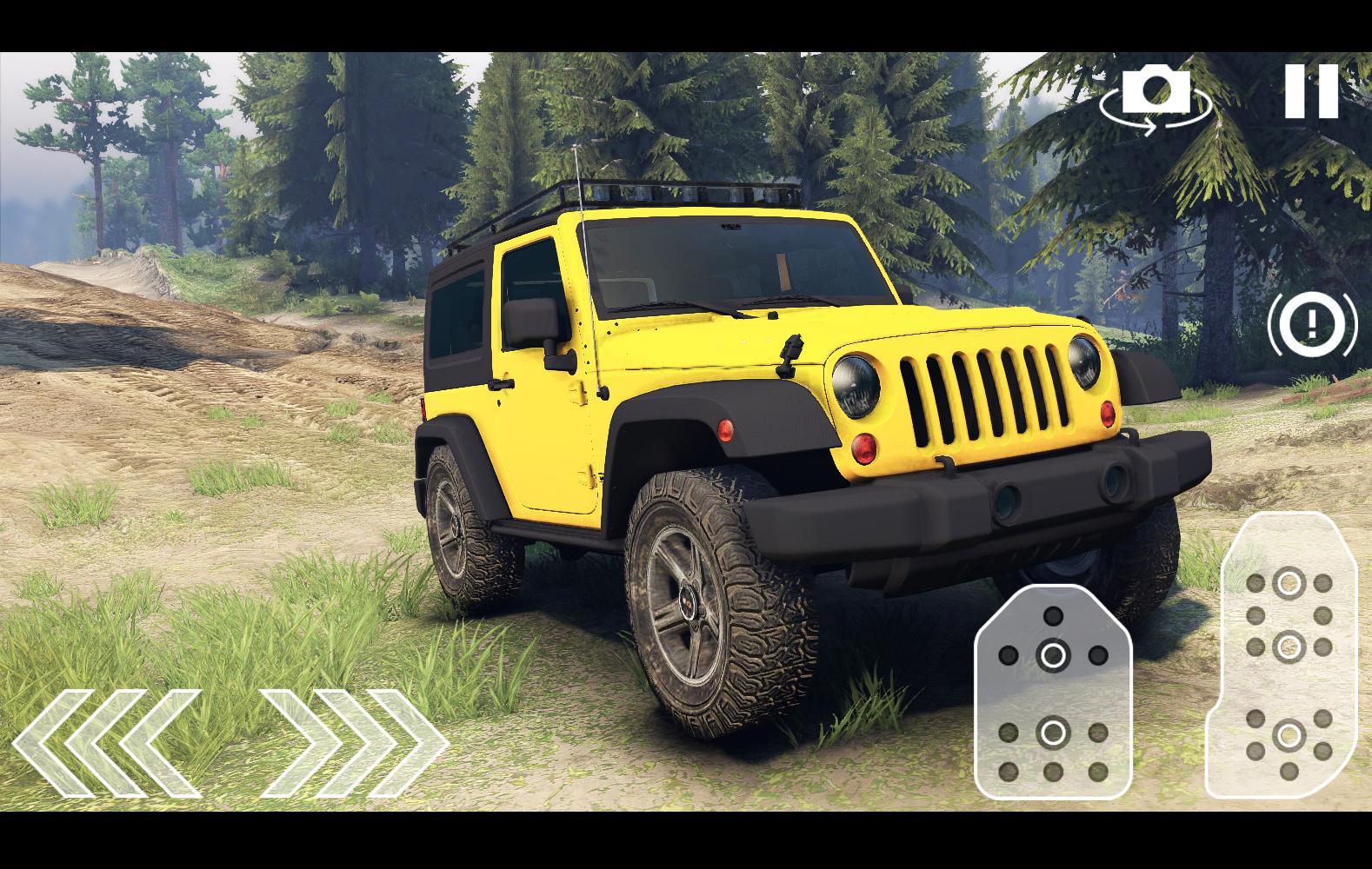 Spinwheels: 4x4 Extreme Mounta Game Screenshot
