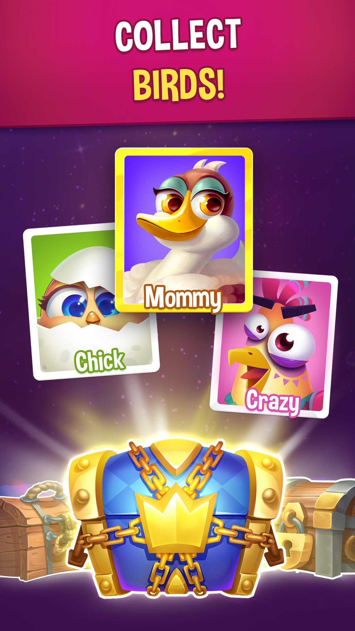 Bubble Birds V - Color Shooter Game Screenshot