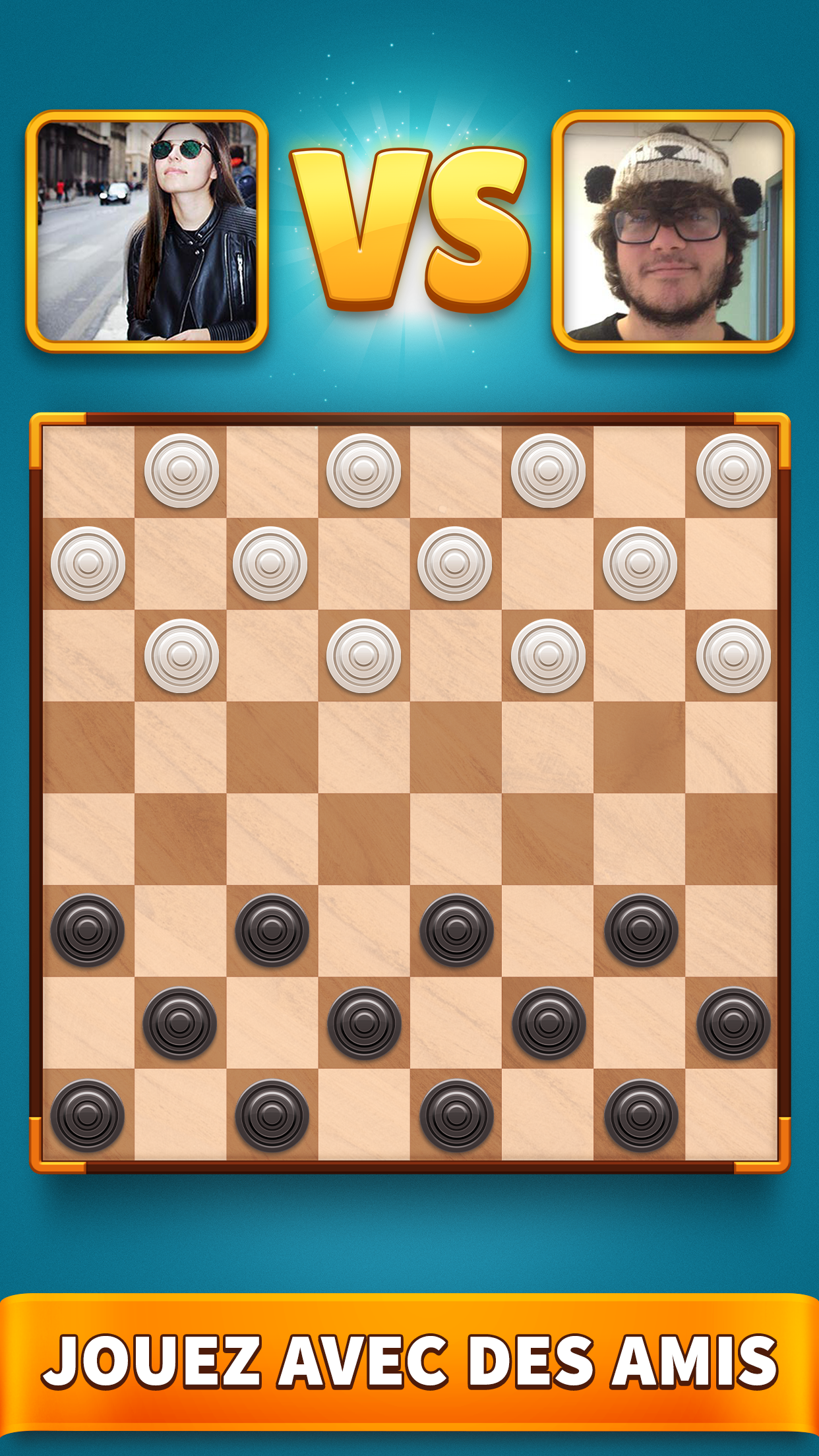 Screenshot 1 of Checkers Clash: Jeu de dames 4.2.1