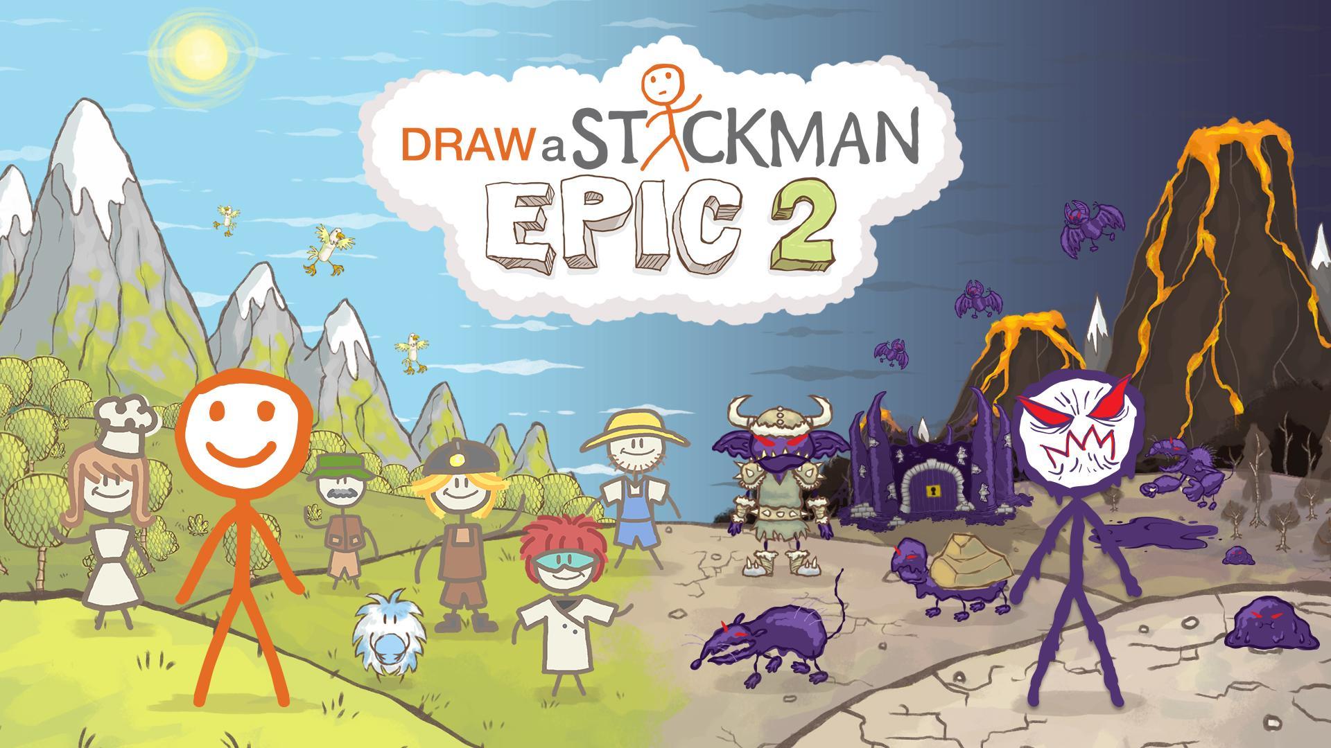 Captura de Tela do Jogo Draw a Stickman: EPIC 2