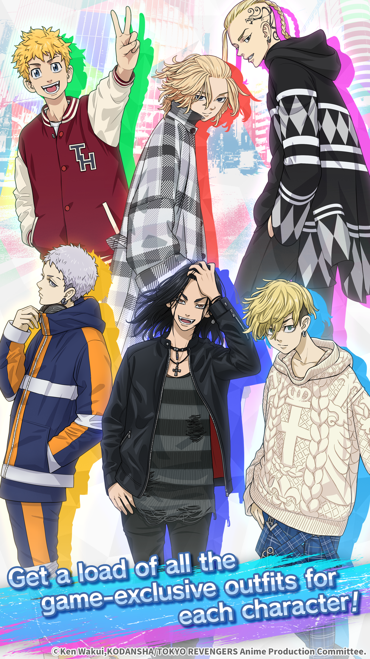 Tokyo Revengers PUZZ REVE! ゲームのスクリーンショット