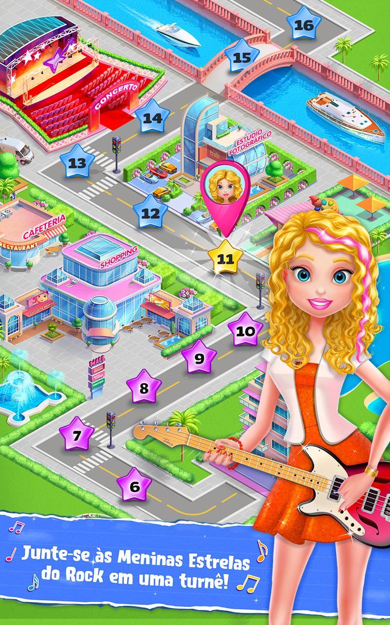 Captura de Tela do Jogo Estrelas do Rock — Banda