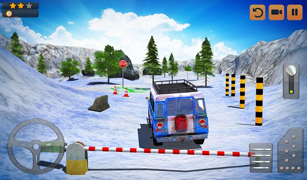 Offroad Parking Challenge 3D Game Screenshot