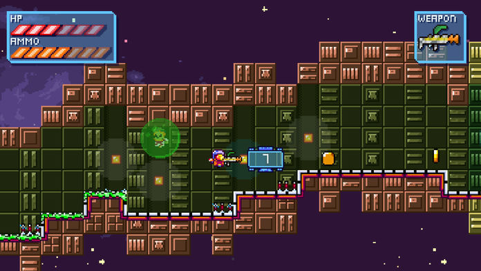 Deep Space | Space-Platformer screenshot game